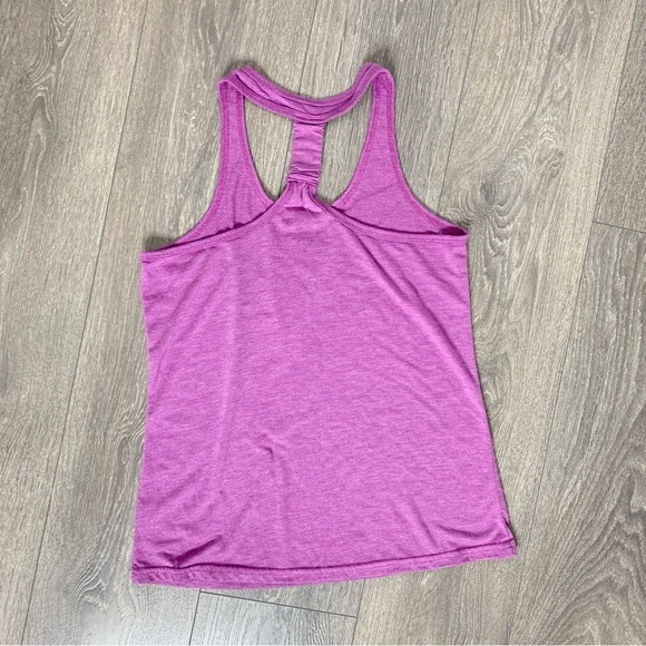 Marika Athletic Wear Heathered Purple  Tank Top Size Medium - Picture 6 of 9